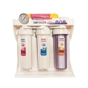 دستگاه تصفیه آب 6 مرحله ای سافت واتر  با پمپ تایوان